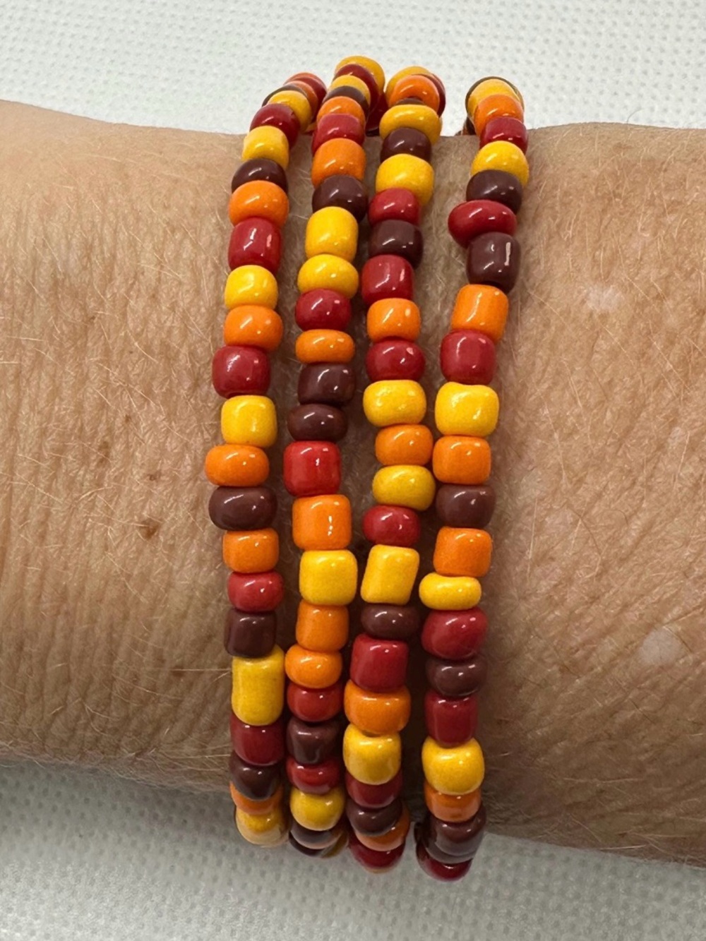 Handmade Beaded stretch bracelets